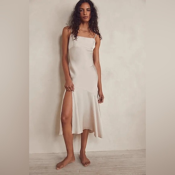 Free People | As I Should Slip Midi Dress - Picture 1 of 12